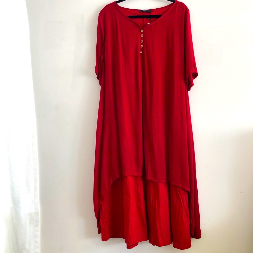Long layered Dress Large - XL - see measurements